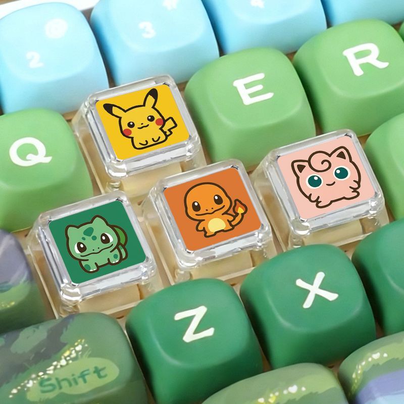 Mechanical Keyboard - Pokémon Cross Axle Mechanische Tastatur Tastenbeleuchtung