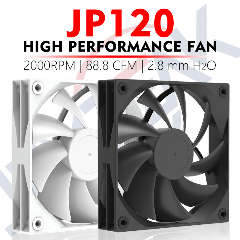 Pc Gaming Liquid - JUMPEAK JP120 120 mm Lüfter, 2000