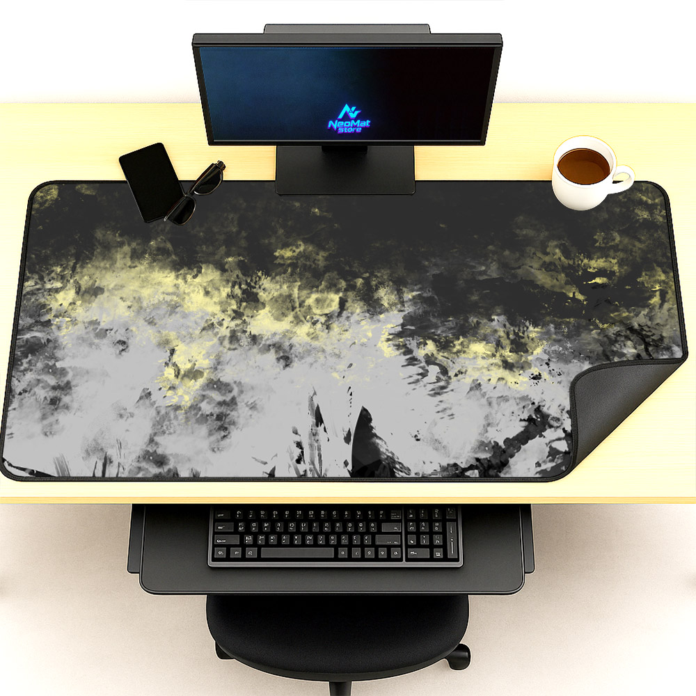 Pc Gaming Liquid - Gaming-Mauspad, flüssige Schreibtischunterlage, personalisierbar, 5 mm