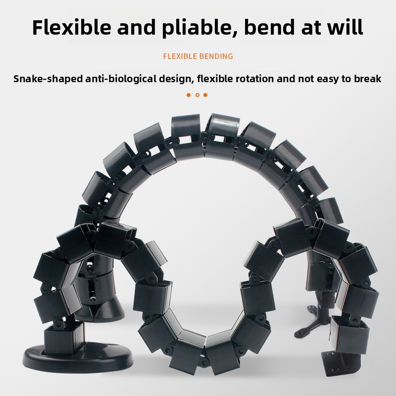 Desk Cable Organizer - Kabelmanagement-System für Schreibtische: Kabelkanal, Kabelschlauch, Kabelablage,