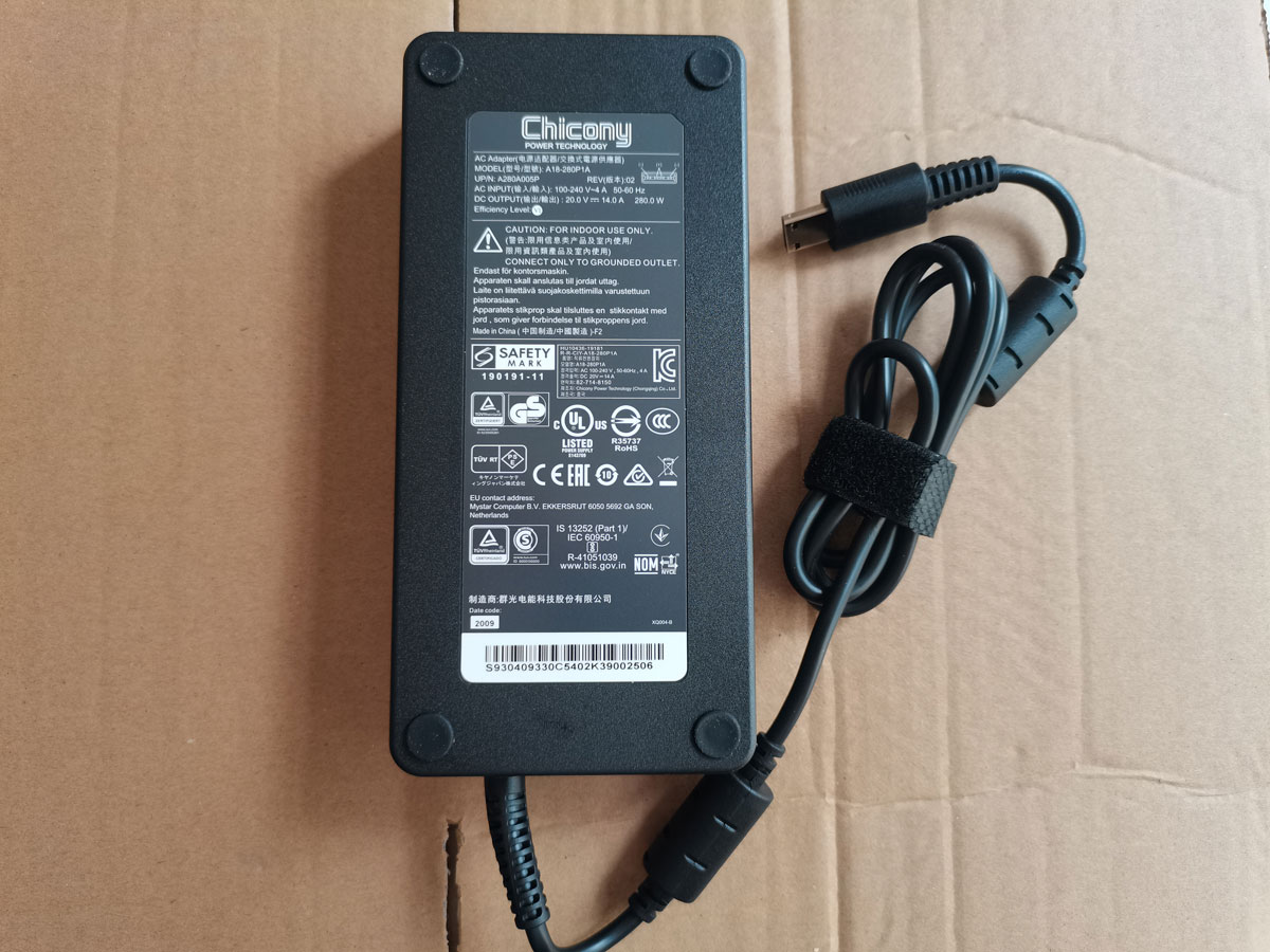 Pc Gaming Xịn - NEUES OEM Chicony 20V 14A 280W