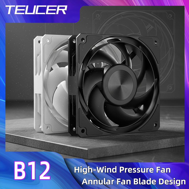 Pc Gaming Liquid - TEUCER Computer-CPU-Kühlerlüfter, 120 mm, leistungsstarke 3000