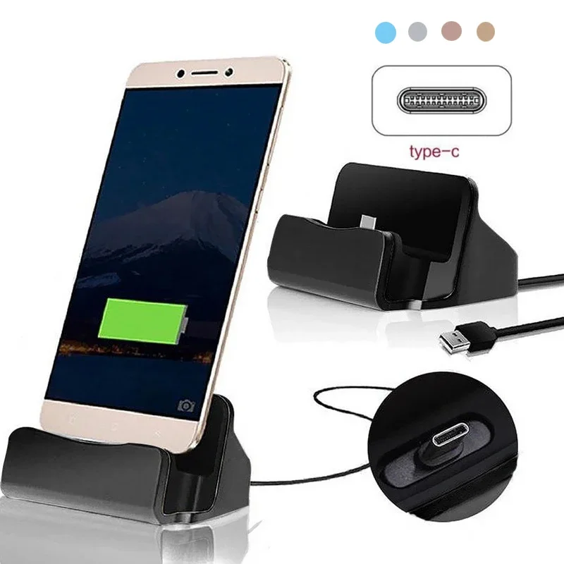 Desk Cable Organizer - Typ C USB Dock Ladegerät Telefon
