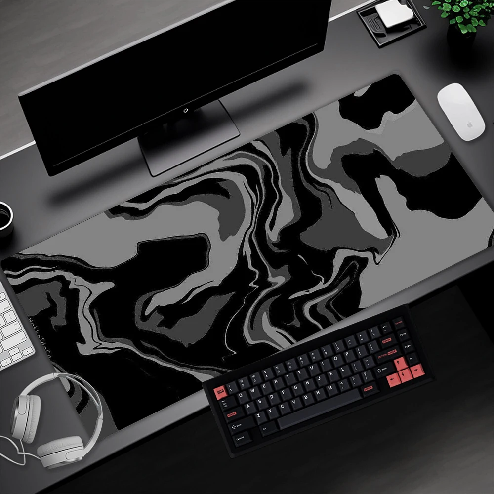 Pc Gaming Liquid - Line Liquid Mauspad, Gaming-Zubehör, topografische Tischmatte,