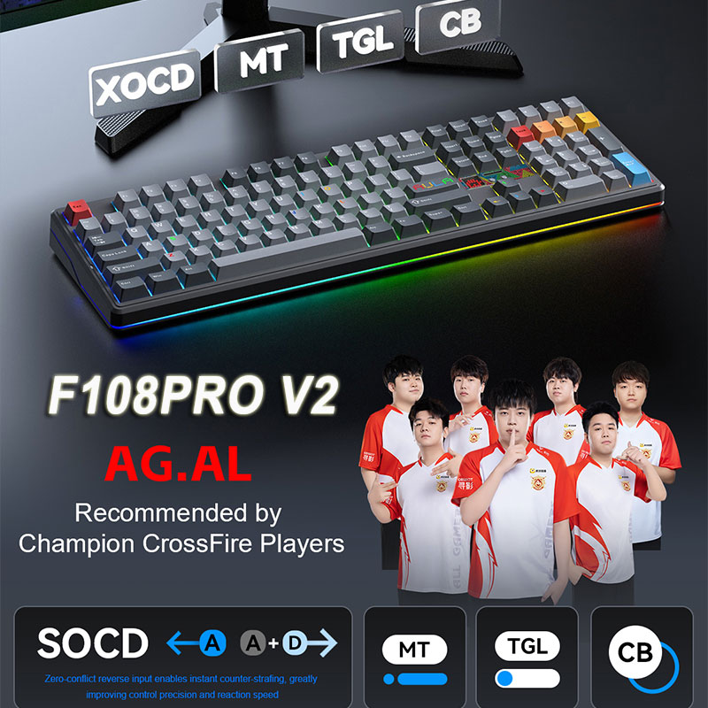 AULA F108 Pro V2 100% Layout M – Pc Gaming Uk Bewertung und Preis
