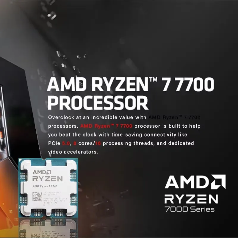 Neuer AMD Ryzen 7 7700 Prozess – Amd Cpu Ryzen 7 Bewertung und Preis