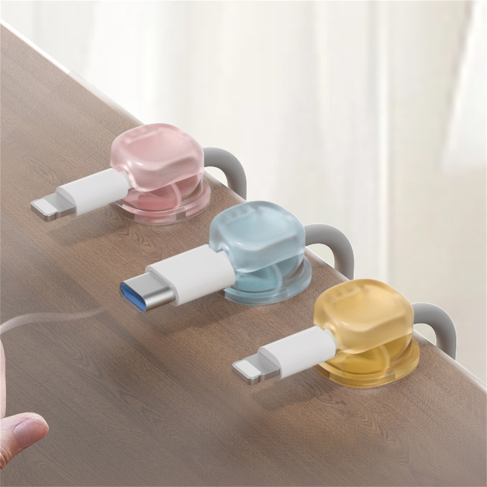 3 Transparente Farbige Magneti – Desk Cable Organizer Bewertung und Preis