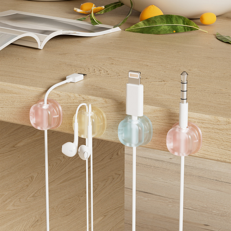 3 Transparente Farbige Magneti – Desk Cable Organizer Bewertung und Preis