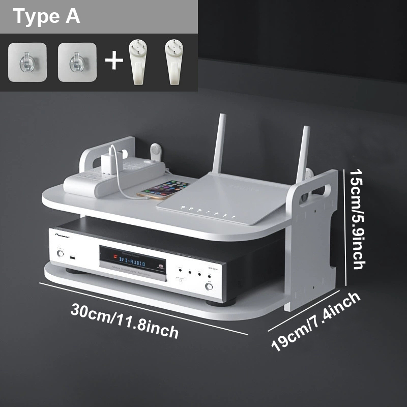 Wandmontiertes Router-Kabel-Or – Desk Cable Organizer Bewertung und Preis