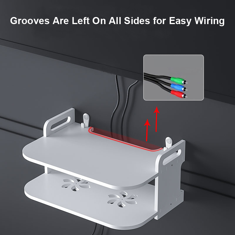 Wandmontiertes Router-Kabel-Or – Desk Cable Organizer Bewertung und Preis
