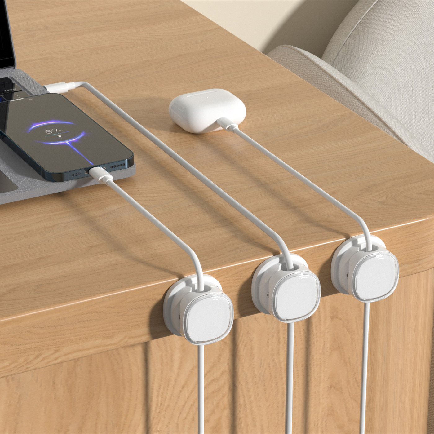 3/6/8/12 Stück magnetische Kab – Desk Cable Organizer Bewertung und Preis