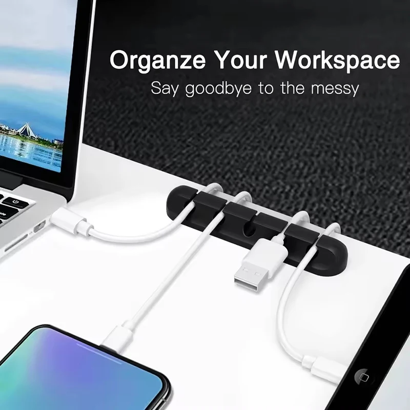 Silikon-USB-Kabelclip-Organize – Desk Cable Organizer Bewertung und Preis
