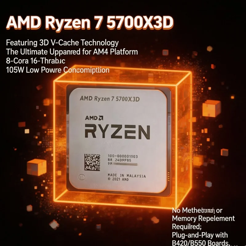Neuer AMD Ryzen 7 5700X3D R7 5 – Amd Cpu Ryzen 7 Bewertung und Preis