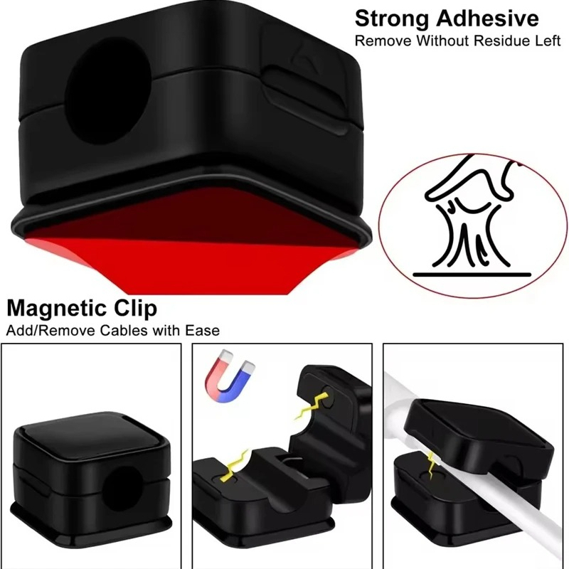 Magnetischer Kabelclip, Kabelh – Desk Cable Organizer Bewertung und Preis