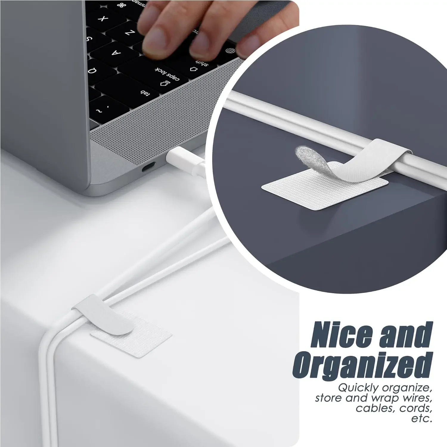 Neue wiederverwendbare Kabelbi – Desk Cable Organizer Bewertung und Preis