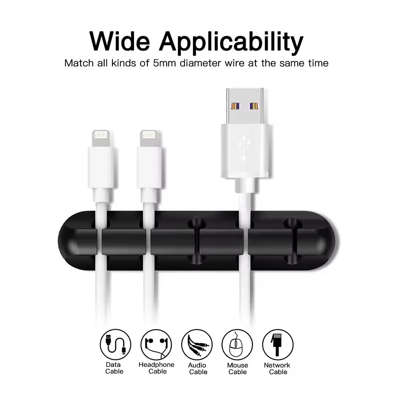 Silikon-USB-Kabelclip-Organize – Desk Cable Organizer Bewertung und Preis