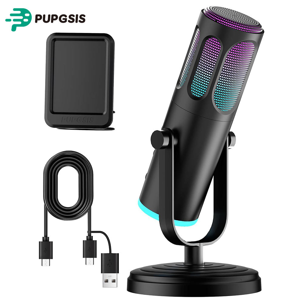 PUPGSIS USB-PC-Mikrofon, Gamin – Pc Gaming Discord Bewertung und Preis