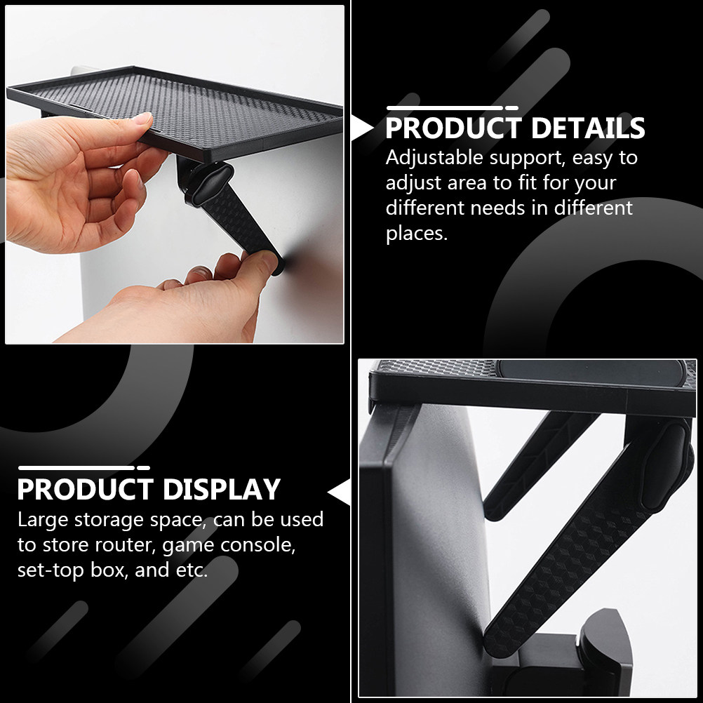Bohrfreie ABS-TV-Monitor-Halte – Desk Cable Organizer Bewertung und Preis