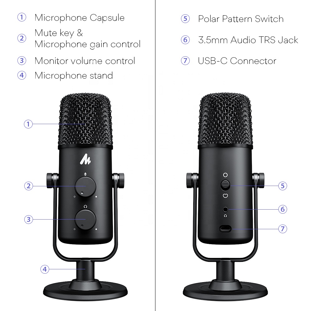 MAONO USB auf Typ-C PC Studio- – Pc Gaming Game Bewertung und Preis