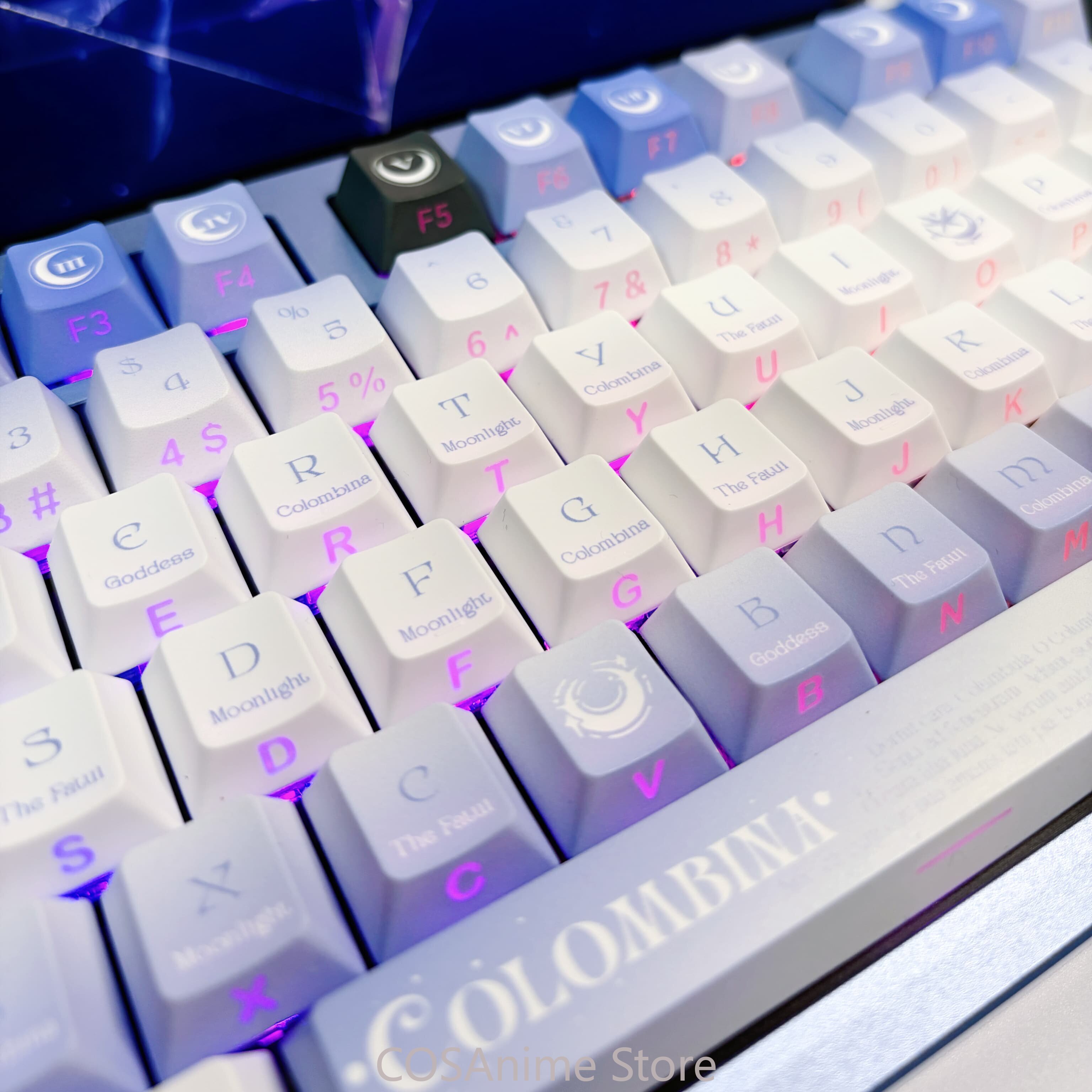 Genshin Impact Columbina Anime – Mechanical Keyboard Bewertung und Preis