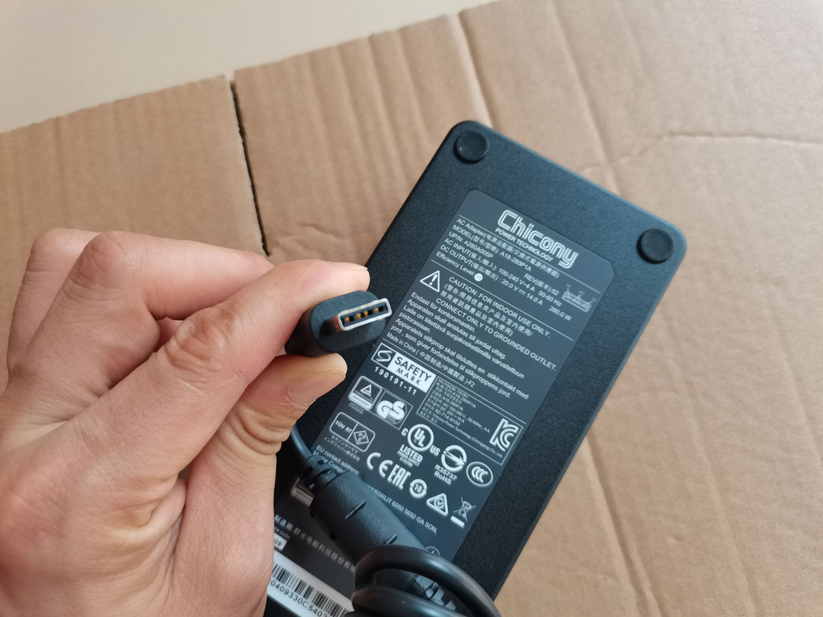 NEUES OEM Chicony 20V 14A 280W – Pc Gaming Xịn Bewertung und Preis