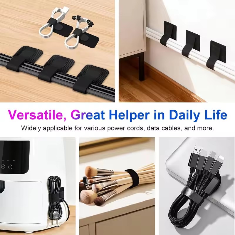 Selbstklebende Kabelbinder für – Desk Cable Organizer Bewertung und Preis