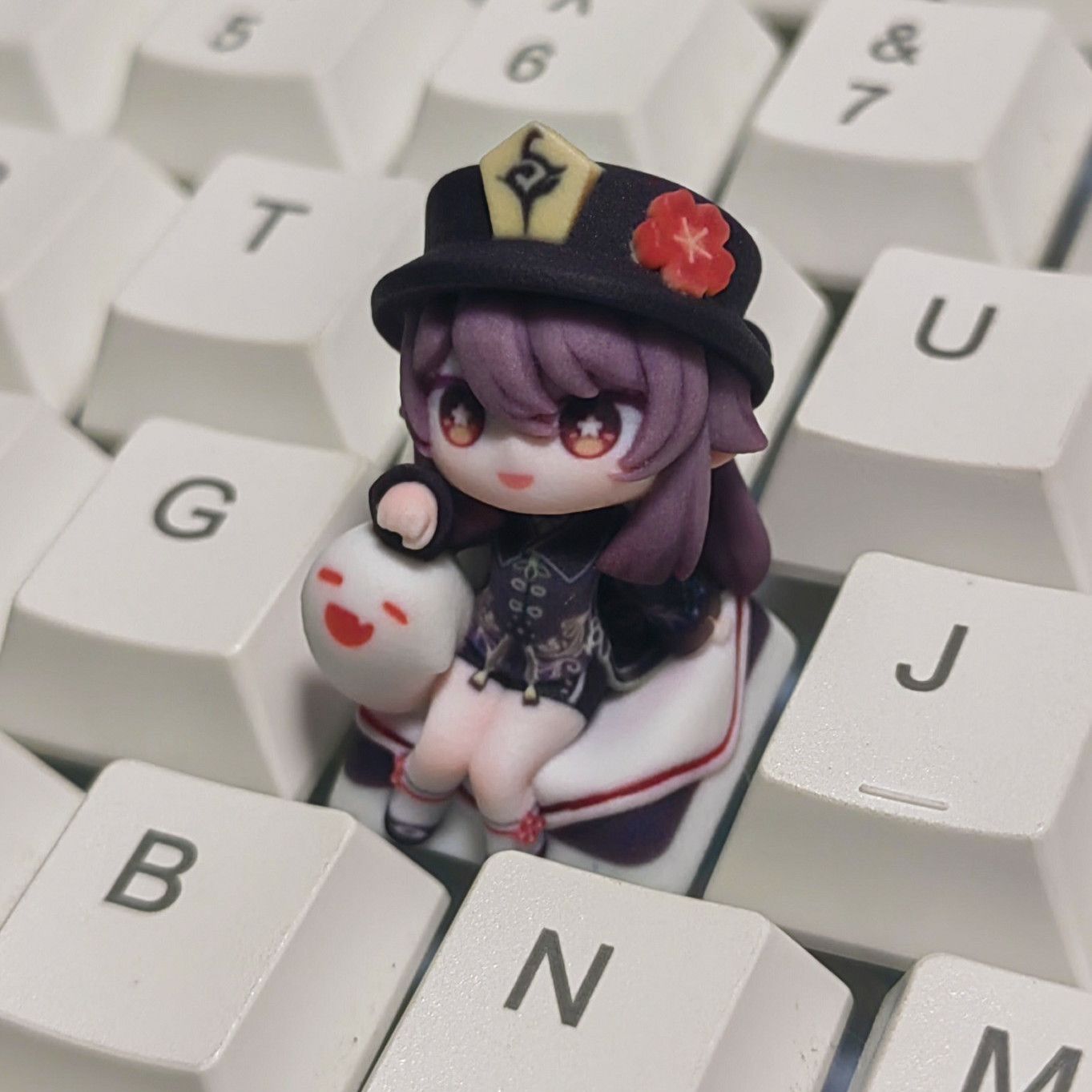 Genshin Impact Hu Tao Anime Co – Mechanical Keyboard Bewertung und Preis