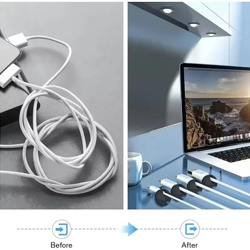 5/50Pcs Desktop Wand Kabel Cli – Desk Cable Organizer Bewertung und Preis