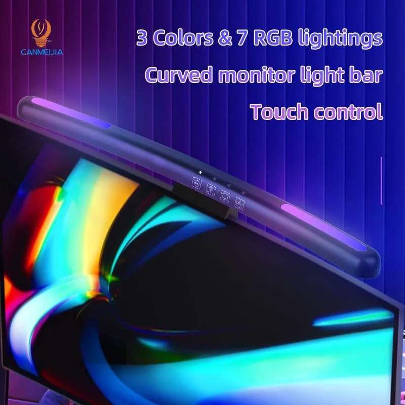 Gebogene LED-Monitor Licht lei – Pc Gaming Game Bewertung und Preis